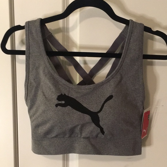 Puma Low Support Sports Bra - Picture 1 of 9